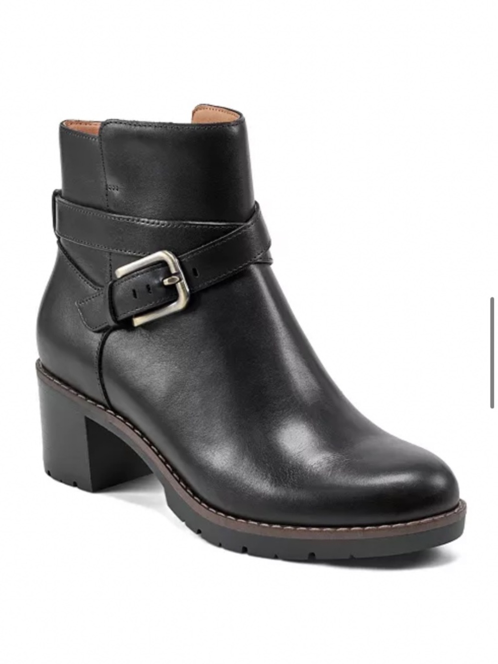 Easy Spirit Size 8 Eflex Cantrell Heel Dress Booties